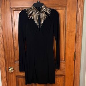 Bebe embellished dress